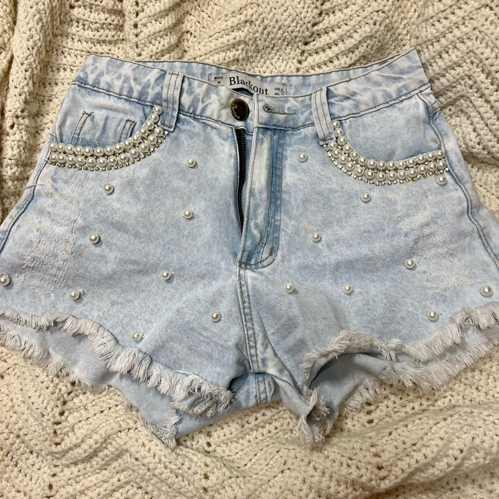 Blinged out Shorts